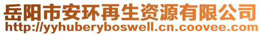 岳陽市安環(huán)再生資源有限公司