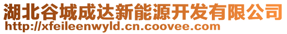 湖北谷城成達新能源開發(fā)有限公司