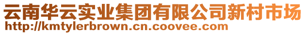 云南華云實(shí)業(yè)集團(tuán)有限公司新村市場(chǎng)