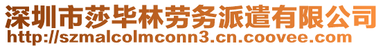 深圳市莎畢林勞務(wù)派遣有限公司