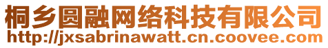 桐鄉(xiāng)圓融網(wǎng)絡(luò)科技有限公司