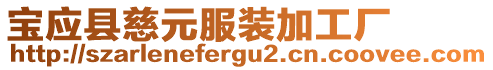 寶應(yīng)縣慈元服裝加工廠