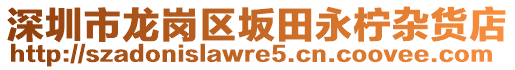 深圳市龍崗區(qū)坂田永檸雜貨店