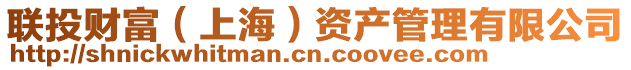 聯(lián)投財富（上海）資產(chǎn)管理有限公司