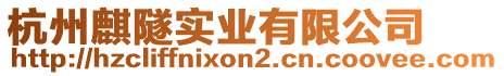 杭州麒隧實(shí)業(yè)有限公司