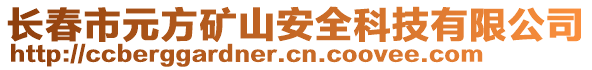 長(zhǎng)春市元方礦山安全科技有限公司