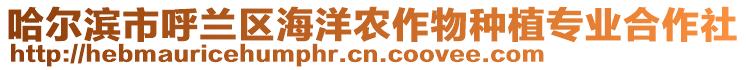 哈爾濱市呼蘭區海洋農作物種植專業合作社