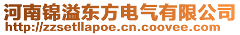 河南錦溢東方電氣有限公司