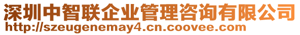 深圳中智聯企業管理咨詢有限公司