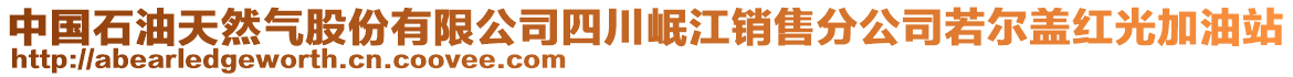 中國石油天然氣股份有限公司四川岷江銷售分公司若爾蓋紅光加油站