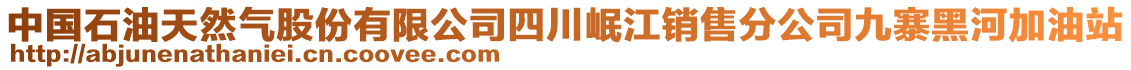 中國石油天然氣股份有限公司四川岷江銷售分公司九寨黑河加油站