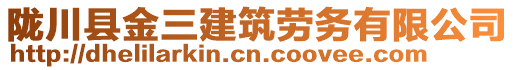 隴川縣金三建筑勞務(wù)有限公司