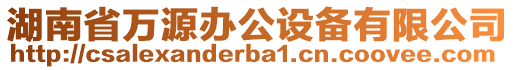 湖南省萬源辦公設備有限公司