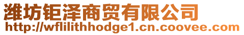 濰坊鉅澤商貿有限公司