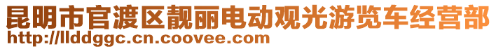 昆明市官渡區(qū)靚麗電動觀光游覽車經(jīng)營部