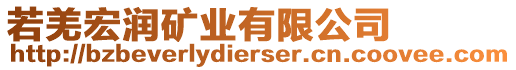 若羌宏潤(rùn)礦業(yè)有限公司