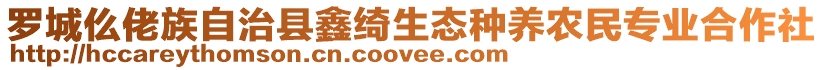 羅城仫佬族自治縣鑫綺生態(tài)種養(yǎng)農(nóng)民專業(yè)合作社