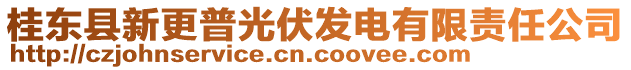 桂東縣新更普光伏發(fā)電有限責(zé)任公司