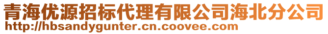 青海優(yōu)源招標(biāo)代理有限公司海北分公司