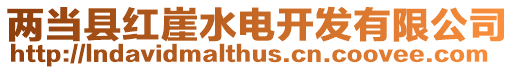 兩當(dāng)縣紅崖水電開發(fā)有限公司
