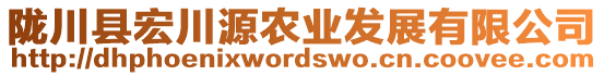 隴川縣宏川源農(nóng)業(yè)發(fā)展有限公司