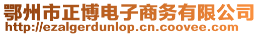 鄂州市正博電子商務(wù)有限公司