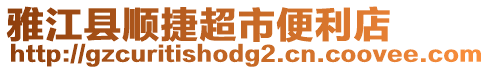 雅江縣順捷超市便利店