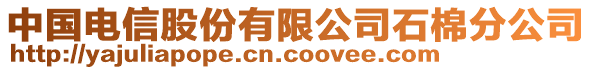 中國電信股份有限公司石棉分公司