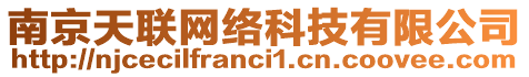 南京天聯(lián)網(wǎng)絡(luò)科技有限公司