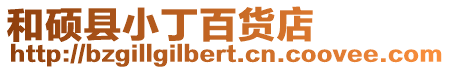 和碩縣小丁百貨店