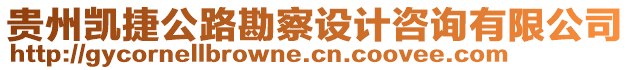 貴州凱捷公路勘察設(shè)計(jì)咨詢有限公司