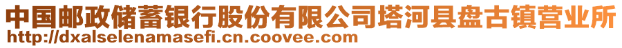 中國郵政儲蓄銀行股份有限公司塔河縣盤古鎮營業所