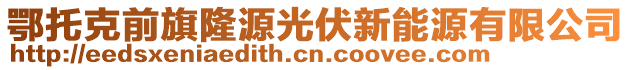 鄂托克前旗隆源光伏新能源有限公司