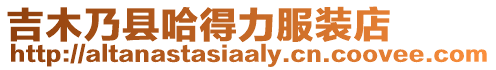 吉木乃县哈得力服装店