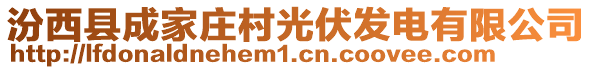汾西縣成家莊村光伏發(fā)電有限公司