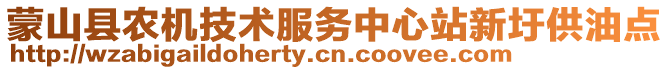 蒙山县农机技术服务中心站新圩供油点