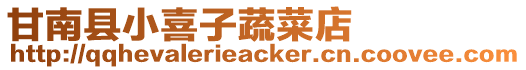 甘南縣小喜子蔬菜店