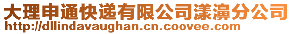 大理申通快遞有限公司漾濞分公司