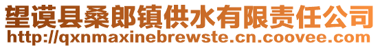 望謨縣桑郎鎮(zhèn)供水有限責(zé)任公司