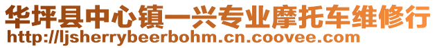 華坪縣中心鎮一興專業摩托車維修行