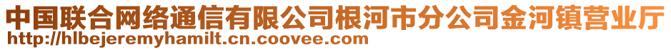 中國聯(lián)合網(wǎng)絡(luò)通信有限公司根河市分公司金河鎮(zhèn)營業(yè)廳