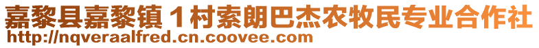嘉黎縣嘉黎鎮(zhèn)1村索朗巴杰農(nóng)牧民專業(yè)合作社