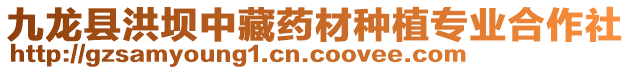 九龍縣洪壩中藏藥材種植專業(yè)合作社