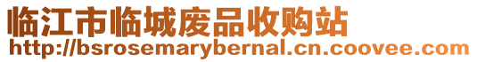 臨江市臨城廢品收購(gòu)站