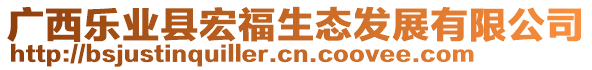 廣西樂業(yè)縣宏福生態(tài)發(fā)展有限公司