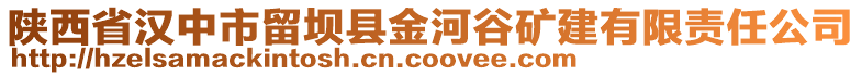 陜西省漢中市留壩縣金河谷礦建有限責任公司