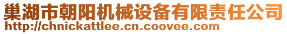 巢湖市朝陽(yáng)機(jī)械設(shè)備有限責(zé)任公司