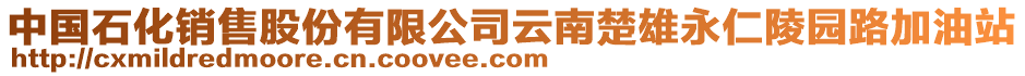 中國(guó)石化銷(xiāo)售股份有限公司云南楚雄永仁陵園路加油站