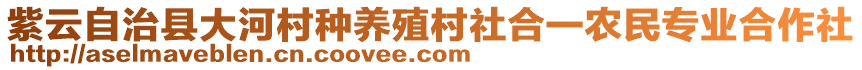 紫云自治縣大河村種養(yǎng)殖村社合一農(nóng)民專業(yè)合作社