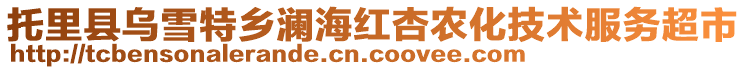 托里縣烏雪特鄉(xiāng)瀾海紅杏農(nóng)化技術(shù)服務(wù)超市